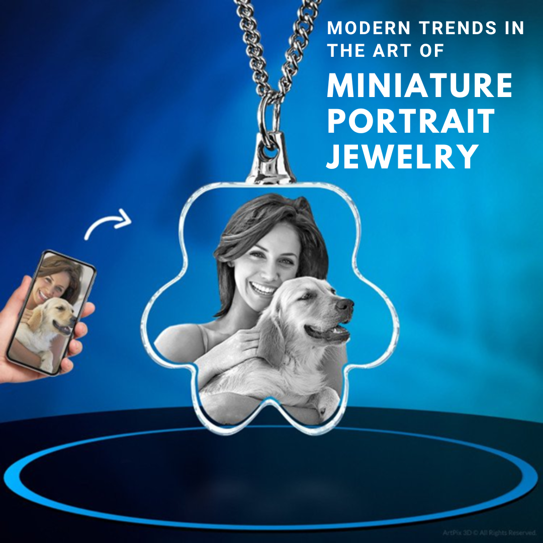 Modern Trends in the Art of Miniature Portrait Jewelry