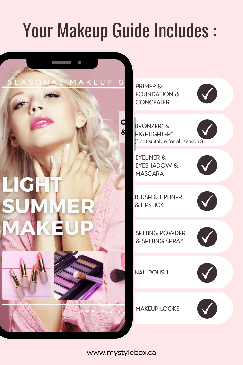 Light Summer Color Season Makeup Guide