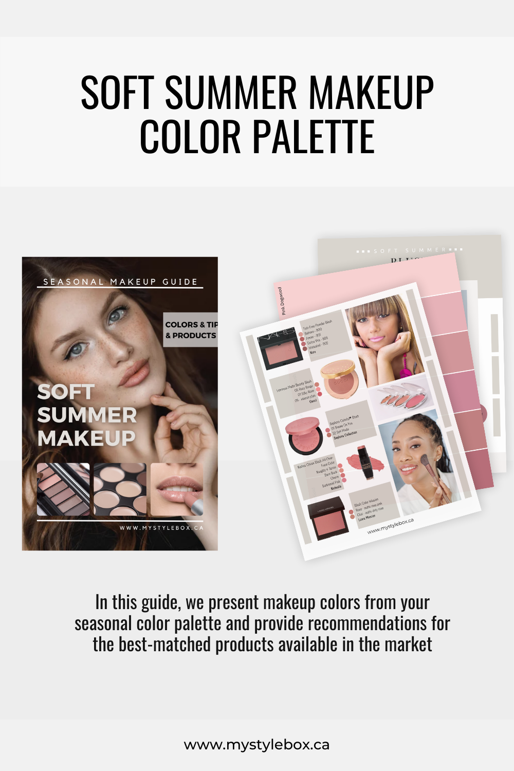 Soft Summer Color Season Makeup Guide