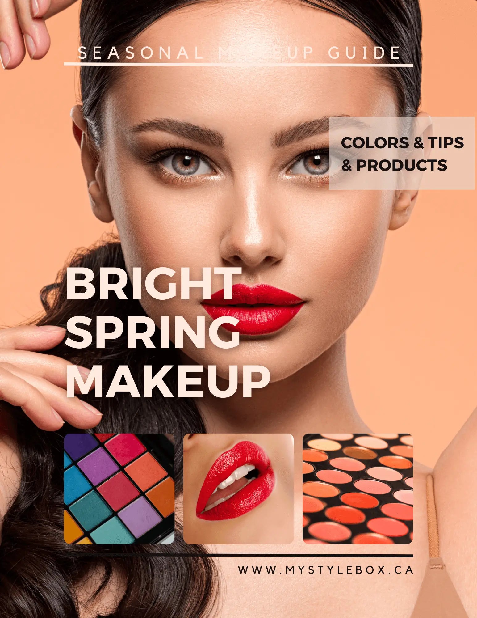 Bright Spring Color Season Makeup Guide