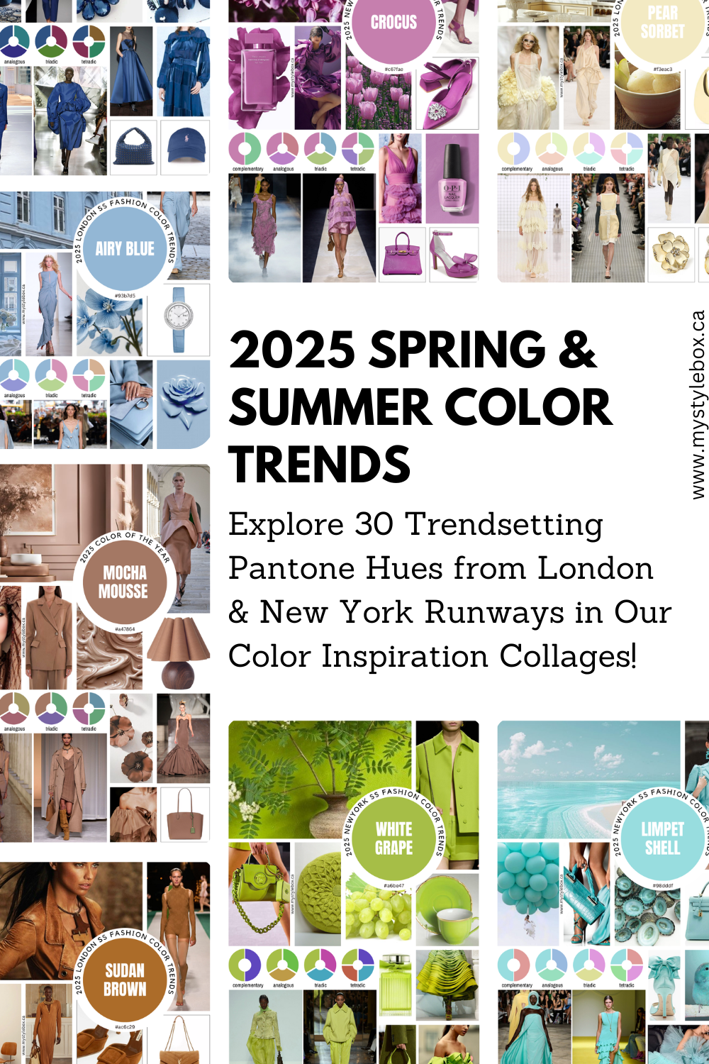 2025 Spring and Summer Fashion Colors