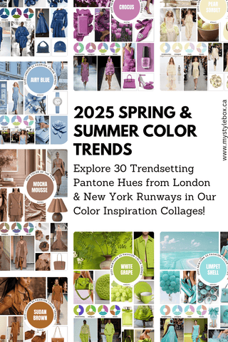 2025 Spring and Summer Fashion Color Trends