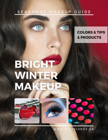 Bright Winter Color Season Makeup Guide