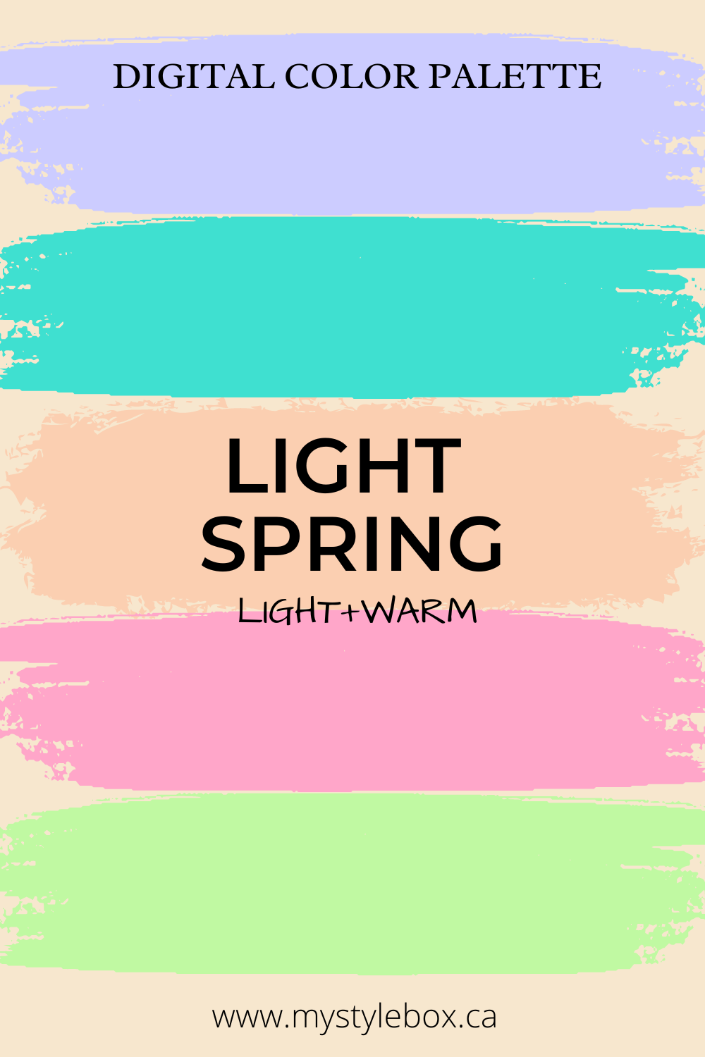 Light Spring Digital Color Palette