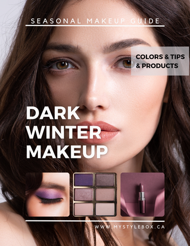 Dark (Deep) Winter Color Season Makeup Guide