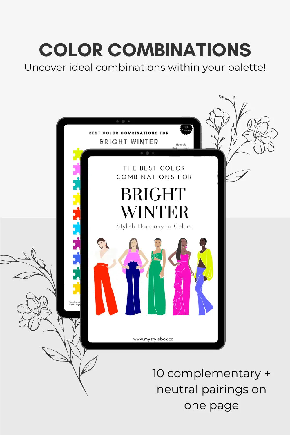 Digital Seasonal Color Combinations