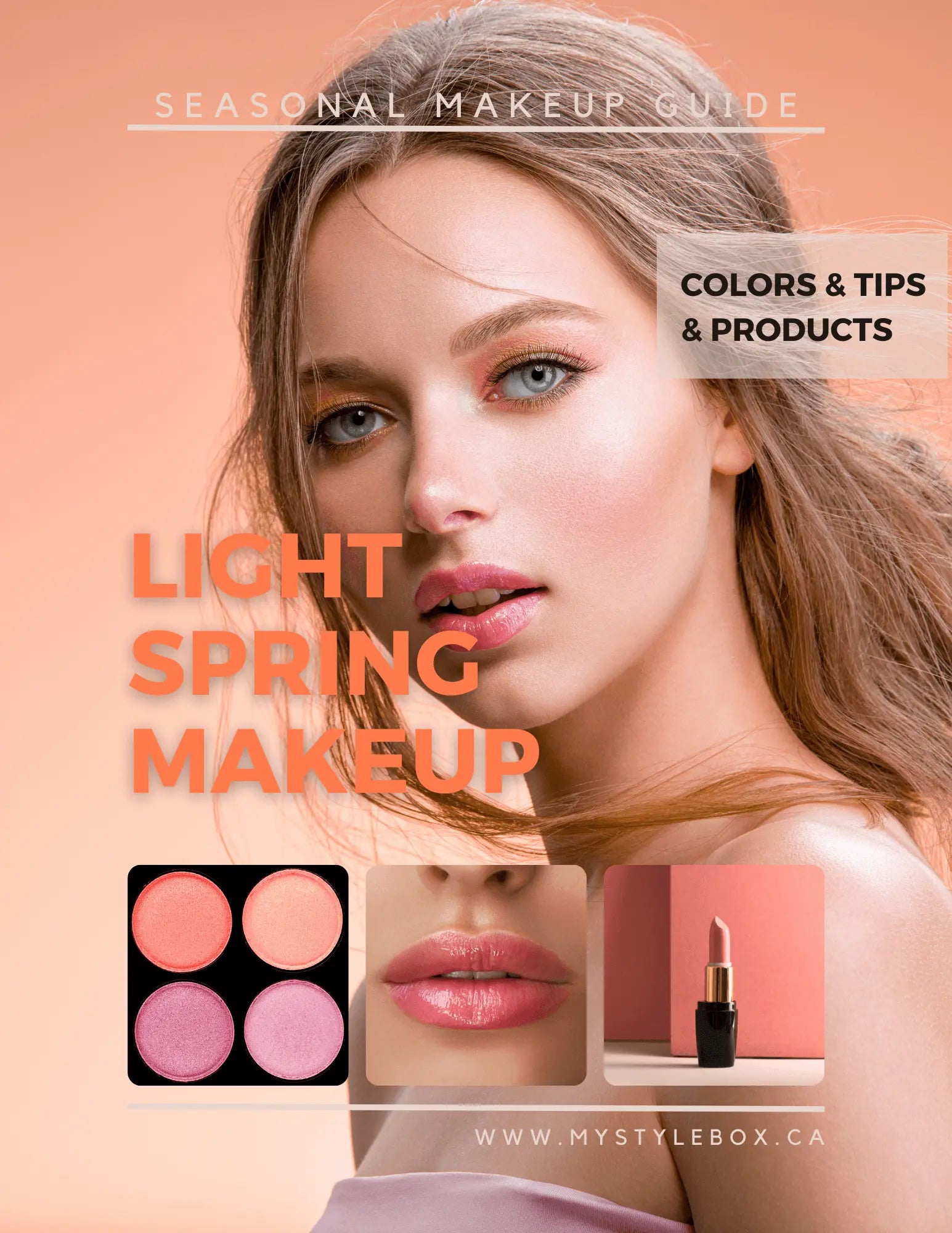 Light Spring Color Season Makeup Guide