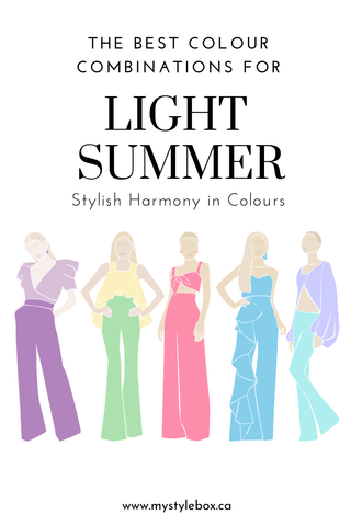 Light Summer Season Color Combinations