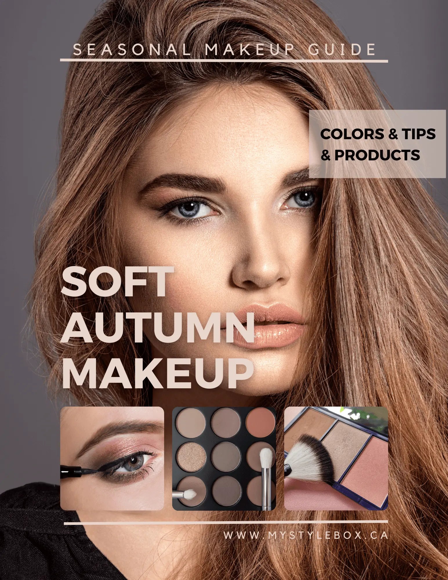 Soft Autumn Color Season Makeup Guide