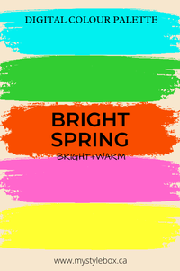 Bright Spring Digital Colour Palette