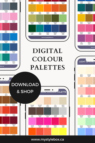 Digital Color Palettes for all Color Seasons