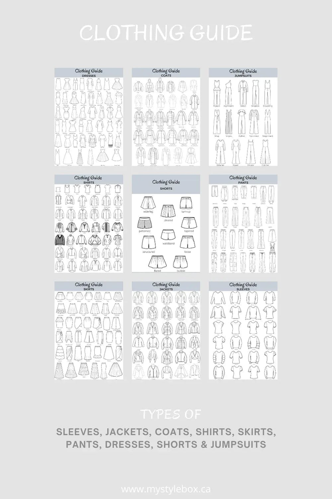 Essential Clothing Guide - Discover Garment Types