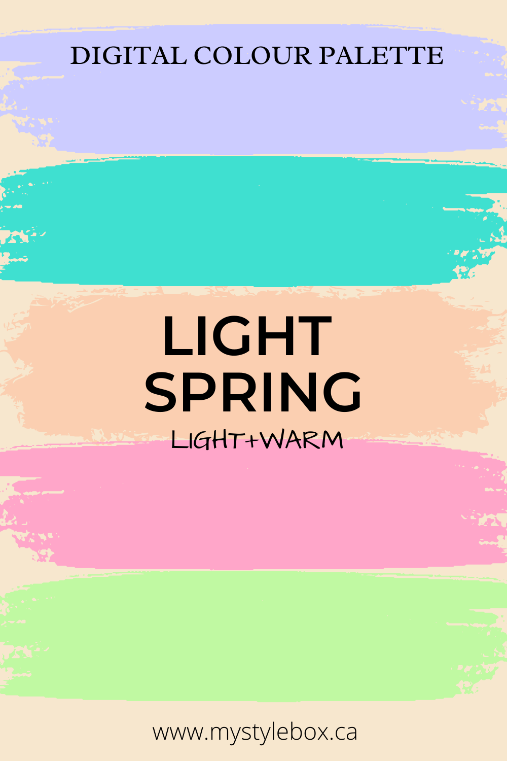 Light Spring Digital Colour Palette