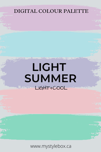 Light Summer Digital Colour Palette