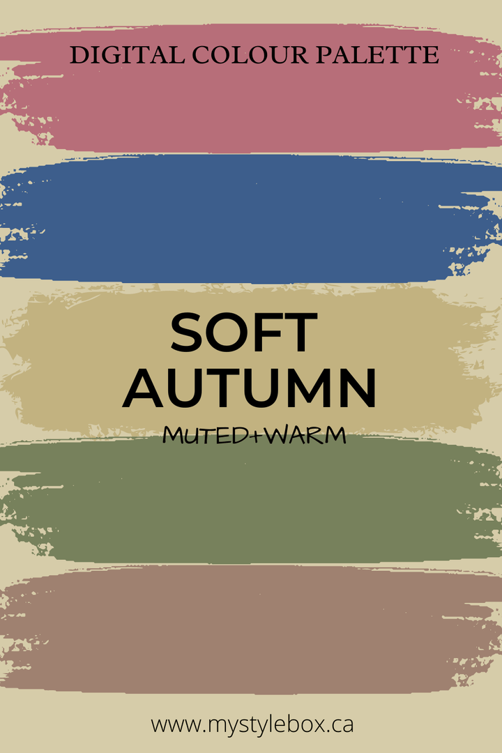 Soft Autumn Season Digital Color Palette
