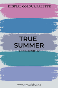 True Summer Digital Colour Palette
